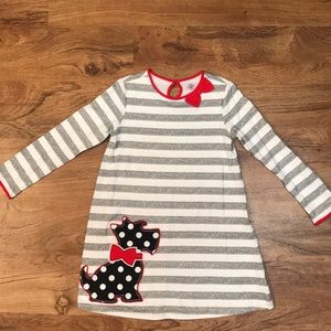 Girls Scottie Dog Dress